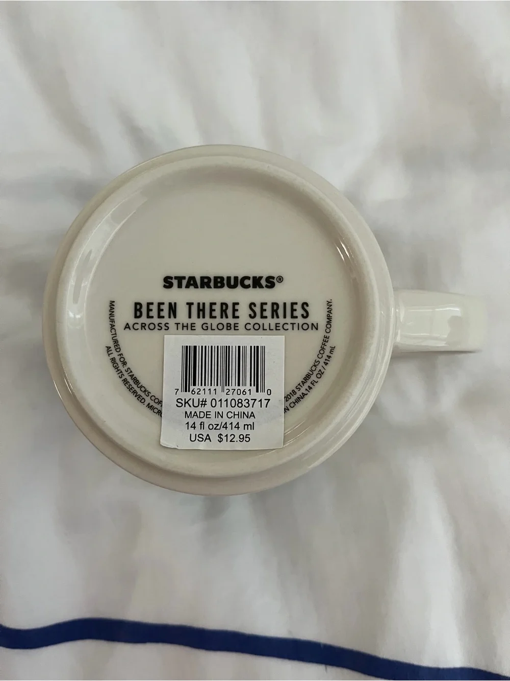 New Starbucks mug Seattle Been There series original box 14 ounce